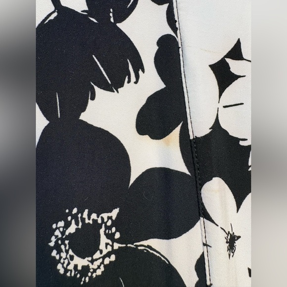 INC Black and White Floral Maxi Dress - Picture 5 of 5